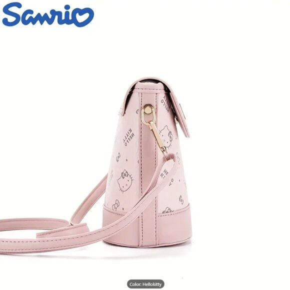 Helly Kitty Cross Body Bag Soft Pink NWT - Picture 5 of 6